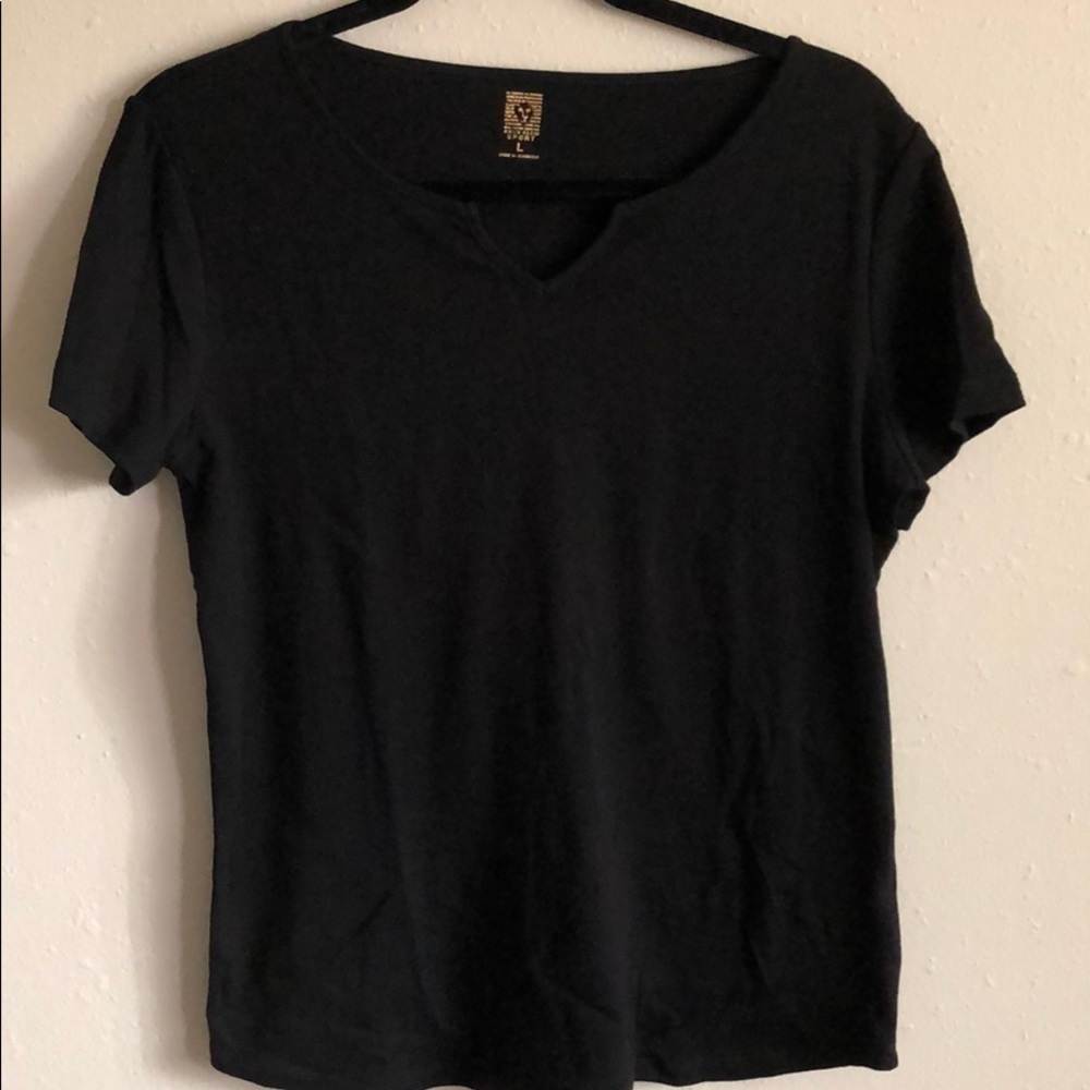 Black Short-Sleeve Tee